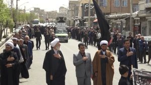 عزاداری مردم تکاب در سالروز شهادت صادق آل محمد (ع)