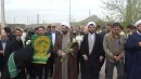 استقبال پرشور تخت سلیمانی‌ها از کاروان زیر سایه خورشید