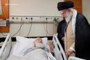 عیادت رهبر معظم انقلاب از آیت الله نوری همدانی