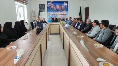 تجلیل از معلمان فرزند شهید در تکاب