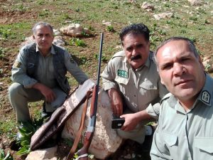 کشف و ضبط یک قبضه اسلحه شکاری در منطقه ییلاقی شهرستان شاهین دژ