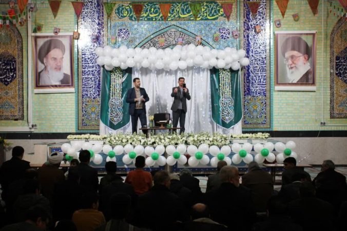 جشن باشکوه نیمه شعبان در تکاب