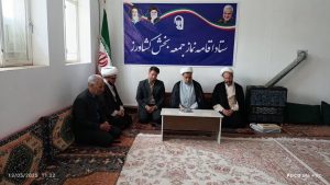 دیدار مبلغین طرح امین بخش کشاورز با مدیر مدرسه علمیه شاهین دژ