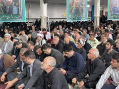 گرامیداشت اربعین شهدای اقتدار در شاهین دژ