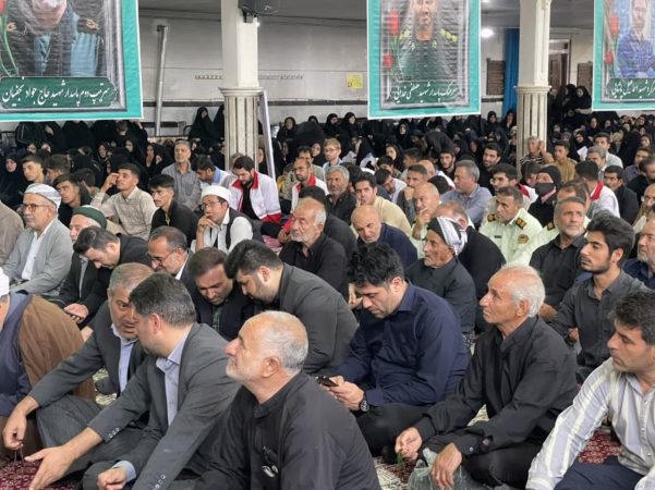 گرامیداشت اربعین شهدای اقتدار در شاهین دژ گرامیداشت اربعین شهدای اقتدار در شاهین دژ