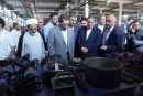 بازدید وزیر صمت، استاندار آذربایجان غربی، حجت الاسلام میرزائی از واحد تولید تریلر، مخازن فلزی و قطعات زیربندی در ارومیه