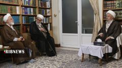 دیدار رئیس دفتر رهبر انقلاب اسلامی با مراجع معظم تقلید
