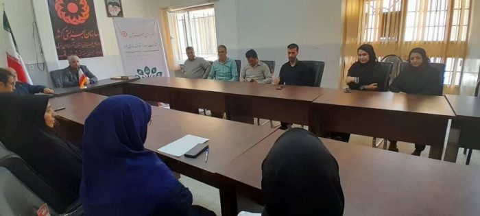 دیدار رئیس بهزیستی تکاب با جمعی از مدیران مراکز تحت نظارت و اورژانس اجتماعی شهرستان دیدار رئیس بهزیستی تکاب با جمعی از مدیران مراکز تحت نظارت و اورژانس اجتماعی شهرستان