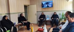 جلسه تعامل و هماهنگی هیئت امنای مؤسسه خیریه نور امید با رئیس اداره بهزیستی شاهین‌دژ