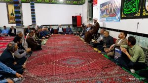 برگزاری ویژه‌برنامه گرامیداشت اولین سالگرد شهدای خدمت در روستای آقبال