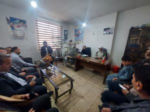 حضور حجت الاسلام میرزائی در روستای هاچه سو