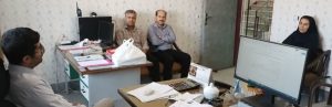 دیدار مدیر شبکه بهداشت و درمان از واحد حراست به مناسبت روز حراست