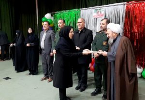 تجلیل از برگزیدگان جشنواره سرودهای انقلابی دهه فجر در شاهین دژ