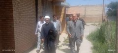بازدید حجت الاسلام میرزائی از مرکز خدمات جامع سلامت شهر کشاورز و بررسی روند تکمیل پروژه