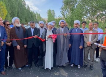 آئین افتتاح فاز اول پروژه بهسازی و آسفالت محور روستایی چراغتپه سفلی – قینرجه