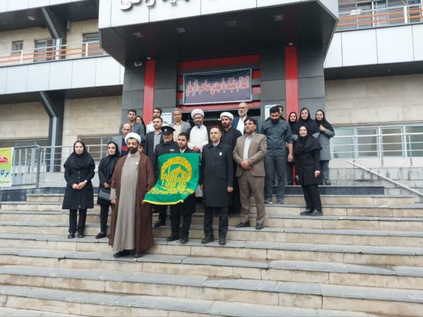 بیمارستان شهید راثی میزبان پرچم ضریح مقدس امام رضا(ع) بیمارستان شهید راثی میزبان پرچم ضریح مقدس امام رضا(ع)