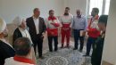 تجلیل از خیر اهدا کننده زمین پایگاه امداد جاده ای احمد آباد شاهین دژ