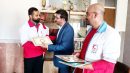 تقدیر از مربیان فعال امداد و کمک‌های اولیه در جمعیت هلال احمر شاهین‌دژ
