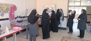 بازدید رئیس بهزیستی شاهین دژ از گروه همیار زنان سرپرست خانوار