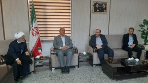 دیدار مدیرکل دامپزشکی استان با حجت الاسلام والمسلمین محمدمیرزائی
