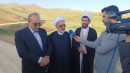 بازدیدحجت الاسلام‌ میرزائی از پروژه راههای ۶۰ کیلومتر روستائی شهرستان تکاب