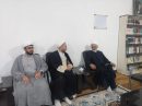 بازدید حجت الاسلام میرزائی از محل احداث چمن مصنوعی حوزه علمیه امام محمد باقر(ع) در روز عید قربان