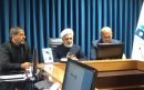 جلسه حجت‌الاسلام محمد میرزائی با مهندس رستگاری مدیر عامل امور آب استان آذربایجان غربی