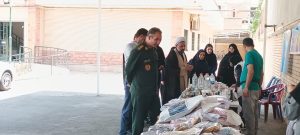 بازدید فرمانده ناحیه مقاومت بسیج سپاه شاهین دژ از نمایشگاه بهزیستی