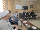 دیدار و بازدید حجت‌الاسلام والمسلمین میرزائی از اداره آموزش و پرورش منطقه کشاورز