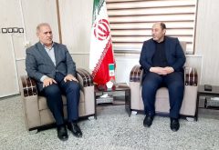 دیدار مدیرکل دامپزشکی استان آذربایجان غربی با فرماندار شهرستان شاهین‌دژ