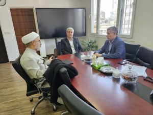 جلسه حجت‌الاسلام والمسلمین محمد میرزائی با مسئولین راهداری کل کشور