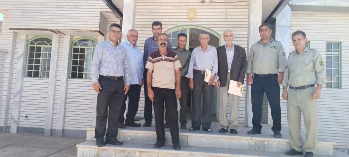 تجلیل از بازنشستگان اداره محیط زیست شاهین دژ به مناسبت هفته دولت تجلیل از بازنشستگان اداره محیط زیست شاهین دژ به مناسبت هفته دولت