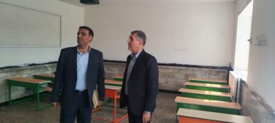 بازدید ناظر استانی از مانور بازگشایی مدارس شاهین دژ