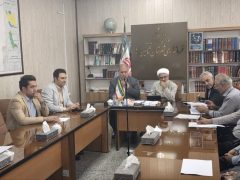 جلسه هماهنگی و بررسی وضعیت پروژه های حوزه راه و مسکن اجتماعی شاهین دژ