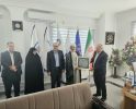 حضور حجت الاسلام میرزائی در اداره کل کمیته امداد امام خمینی (ره) آذربایجان غربی