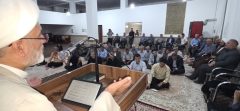 حضور حجت‌الاسلام والمسلمین میرزائی در محله زیباشهر