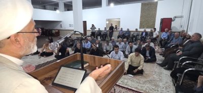 حضور حجت‌الاسلام والمسلمین میرزائی در محله زیباشهر