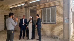 بازدید حجت‌ الاسلام‌ محمد میرزائی از پایگاه فوریت پزشکی ۱۱۵ شریف آباد، تکاب