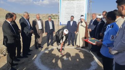 افتتاح و کلنگ زنی ۲۰ طرح عمرانی و خدماتی در شاهین دژ
