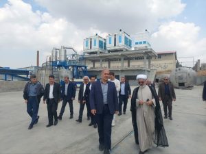 بازدید از بزرگترین و مدرن ترین واحد صنایع تبدیلی محصولات کشاورزی و غذائی منطقه