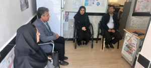 بازدید دکتر شجاعت از پایگاه جدیدالاحداث فوریت‌های پزشکی سانجود و خانه بهداشت باغچه میشه
